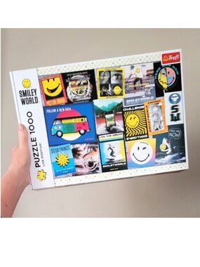 Trefl THINK POSITIVE Smiley World Jigsaw Puzzle 1000 pieces